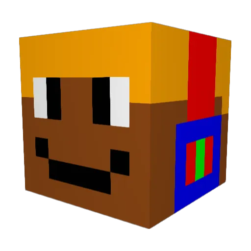 JAbro2003 Minecraft avatar head, 3D render
