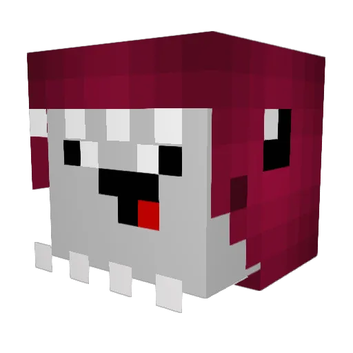 JBE611 Minecraft avatar head, 3D render