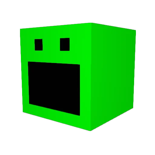 JBPBFB Minecraft avatar head, 3D render