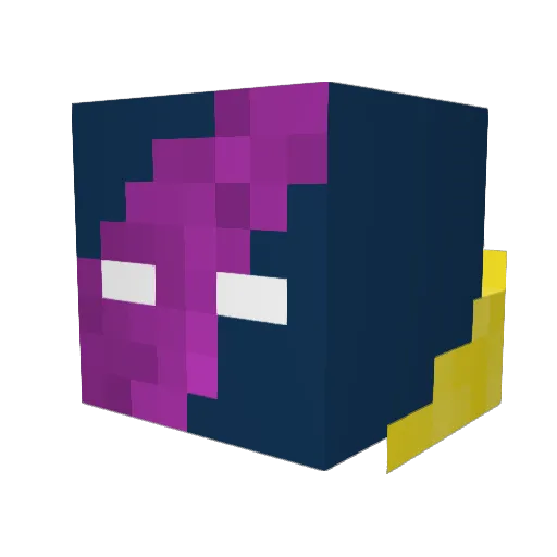 JBR_Nation Minecraft avatar head, 3D render
