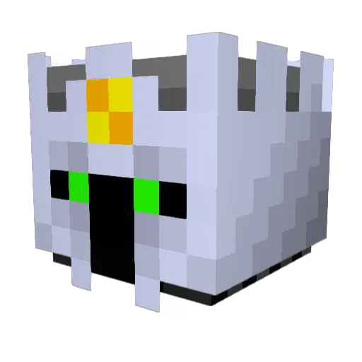 JBellew Minecraft avatar head, 3D render