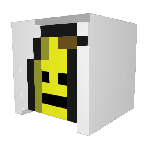 JBrano22 Minecraft avatar head, 3D render