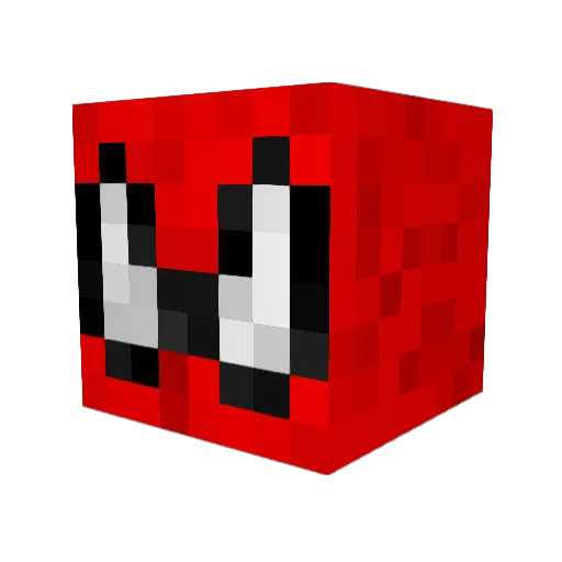 JC09 Minecraft avatar head, 3D render