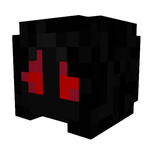 JC6_ Minecraft avatar head, 3D render