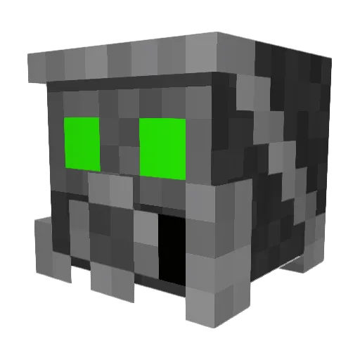 JCCJHunk Minecraft avatar head, 3D render