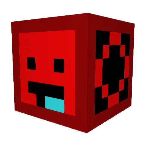 JCICE_YT Minecraft avatar head, 3D render