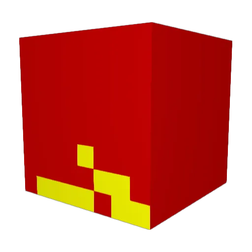 JCKLAY Minecraft avatar head, 3D render