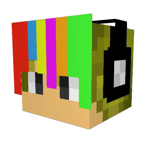 JC_Smoove Minecraft avatar head, 3D render