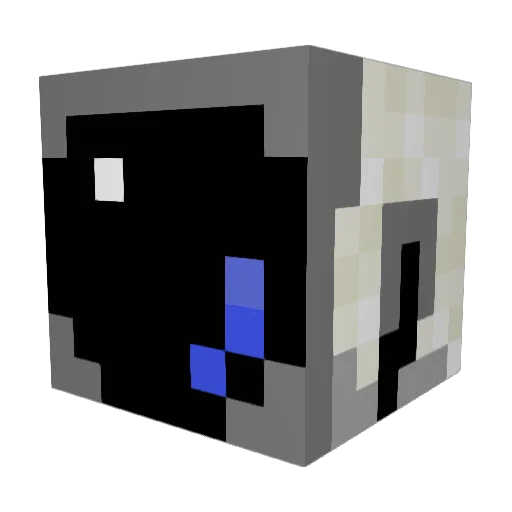 JClouse48 Minecraft avatar head, 3D render