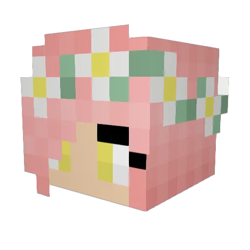 JCobra5123 Minecraft avatar head, 3D render