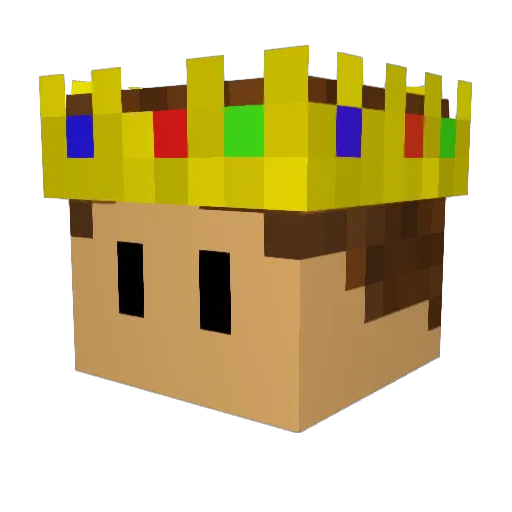 JCrimski Minecraft avatar head, 3D render