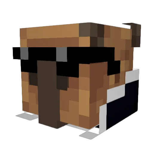 JD91011 Minecraft avatar head, 3D render