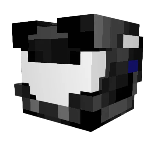 JDBurnZ Minecraft avatar head, 3D render