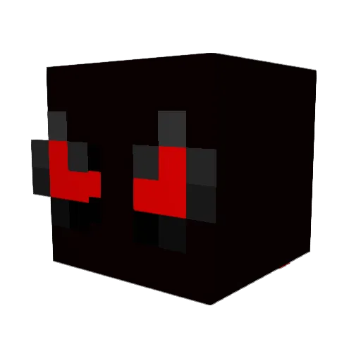JDDD123 Minecraft avatar head, 3D render