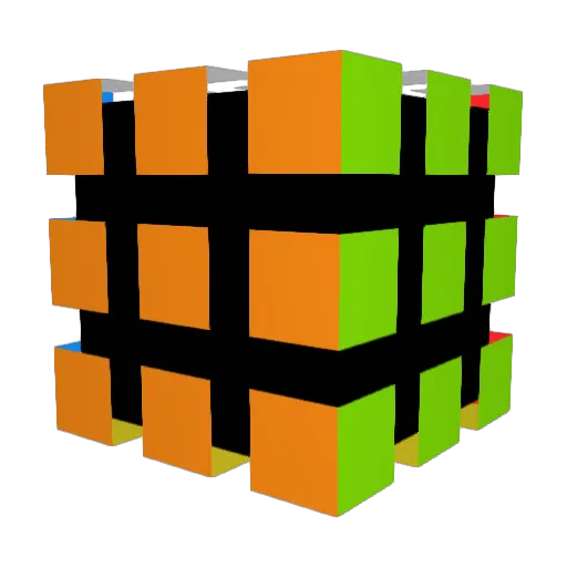 JDKCube Minecraft avatar head, 3D render