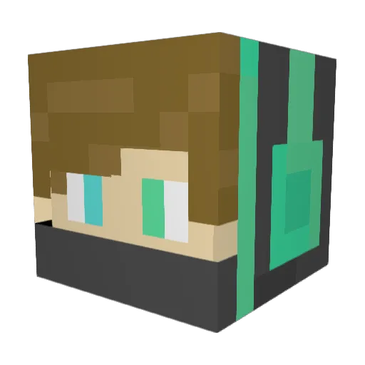 JDReekHavoc Minecraft avatar head, 3D render