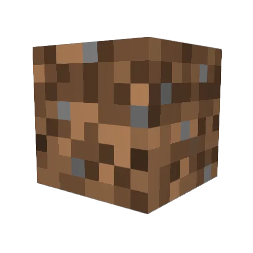 JDYOGH01070418 Minecraft avatar head, 3D render