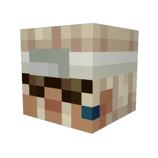 JDaniel002 Minecraft avatar head, 3D render