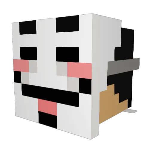 JDawg147 Minecraft avatar head, 3D render