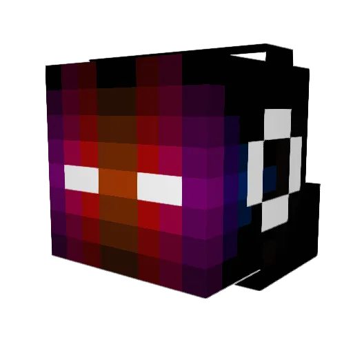 JDawg287 Minecraft avatar head, 3D render
