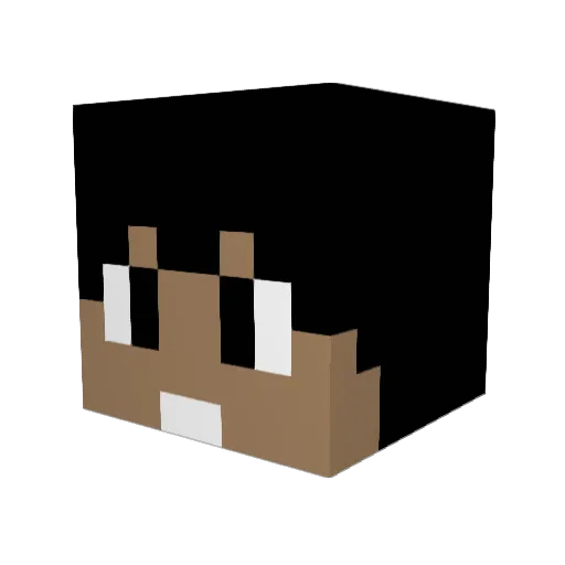 JDevLogic Minecraft avatar head, 3D render