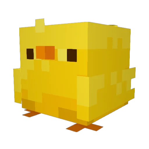 JDobby Minecraft avatar head, 3D render