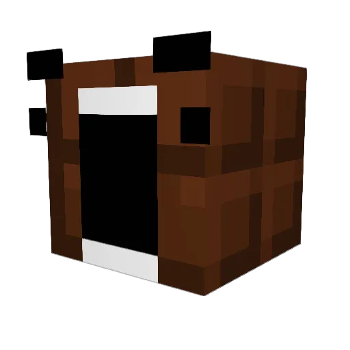 JDodger21 Minecraft avatar head, 3D render