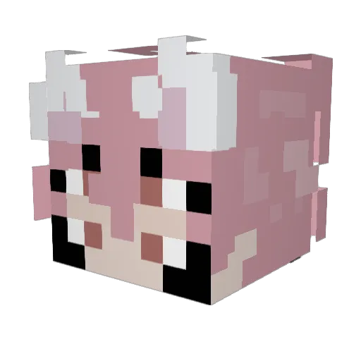 JEBaganha Minecraft avatar head, 3D render