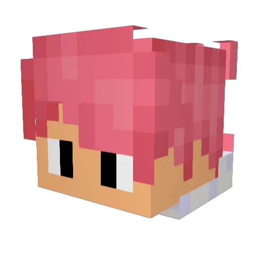 JEDIzul Minecraft avatar head, 3D render