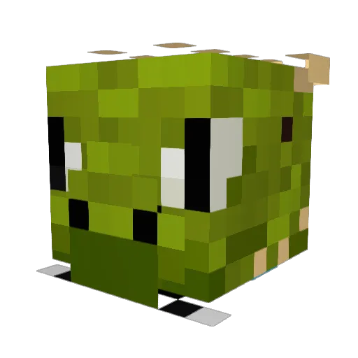 JEISKO Minecraft avatar head, 3D render