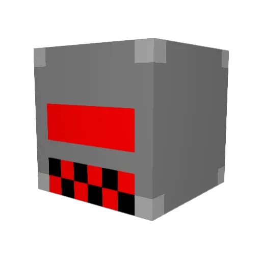 JEK18 Minecraft avatar head, 3D render