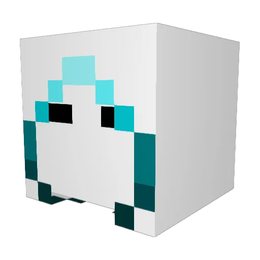 JEREANATES Minecraft avatar head, 3D render