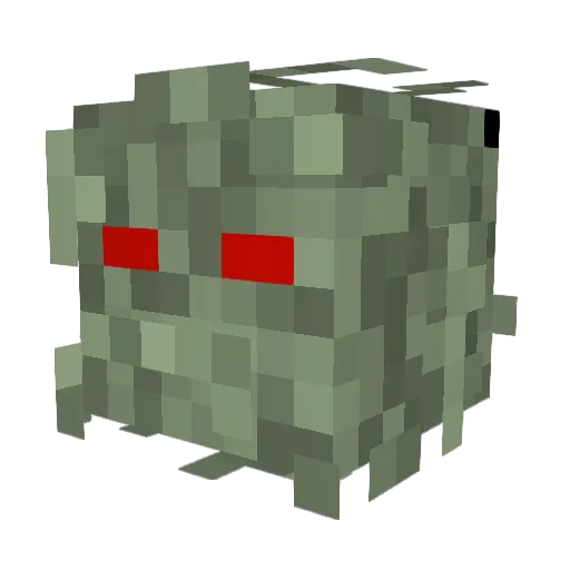 JERFIB Minecraft avatar head, 3D render