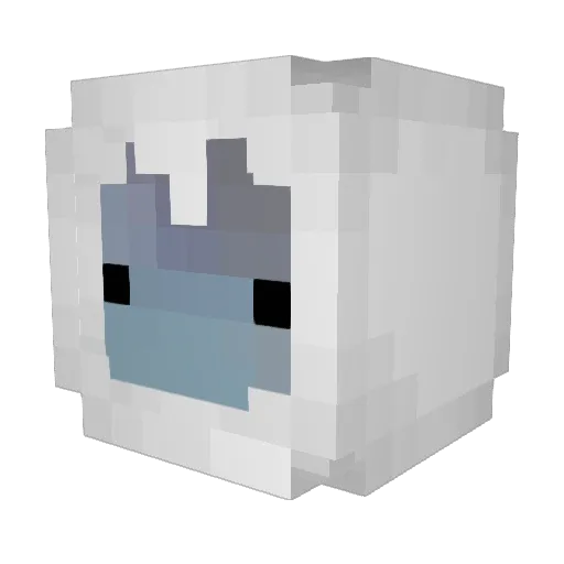 JEROMEHUSTLER Minecraft avatar head, 3D render