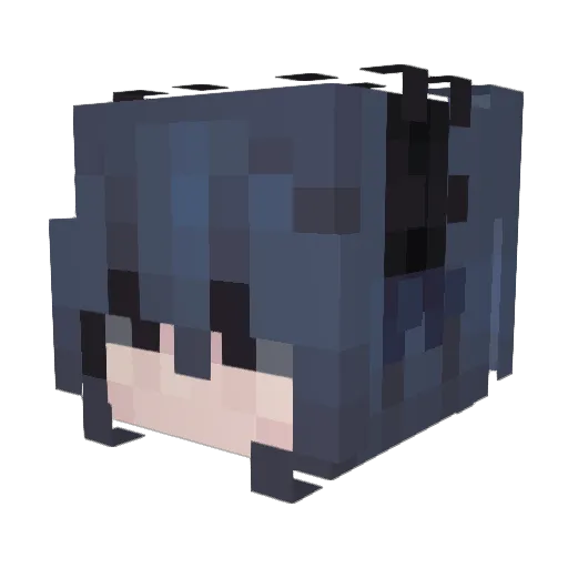 JESSE2266 Minecraft avatar head, 3D render