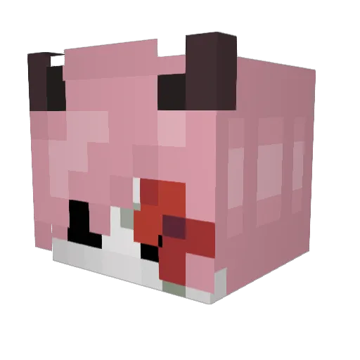 JETRED54 Minecraft avatar head, 3D render
