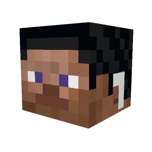 JFlux03 Minecraft avatar head, 3D render