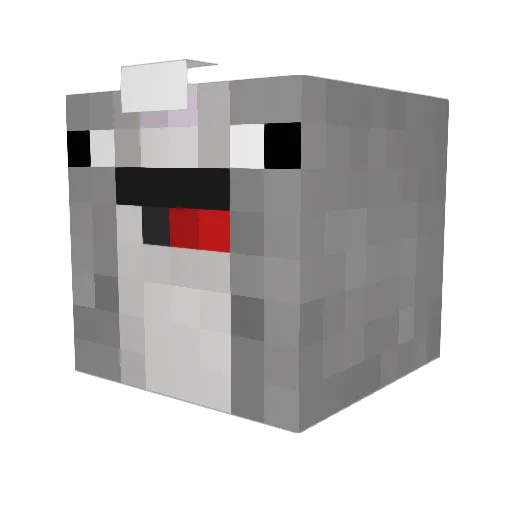 JForJorge Minecraft avatar head, 3D render