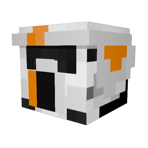 JGH1000 Minecraft avatar head, 3D render