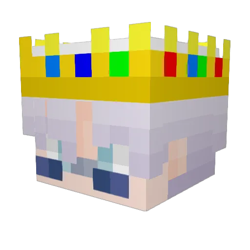 JGamer507 Minecraft avatar head, 3D render
