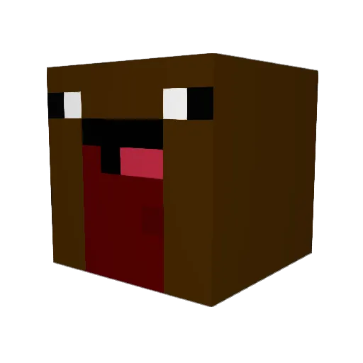 JGezz6 Minecraft avatar head, 3D render