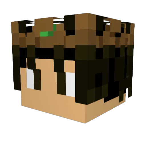 JGlima058 Minecraft avatar head, 3D render