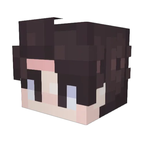 JGrazer Minecraft avatar head, 3D render