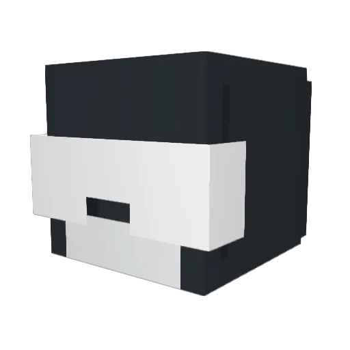 JH8612 Minecraft avatar head, 3D render