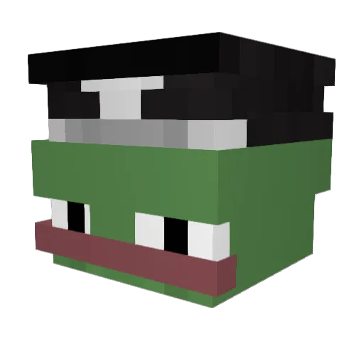 JHKenneth Minecraft avatar head, 3D render