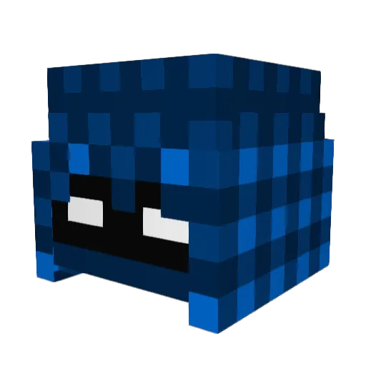 JHON_SPHNO Minecraft avatar head, 3D render