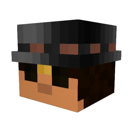 JHSThebest98 Minecraft avatar head, 3D render