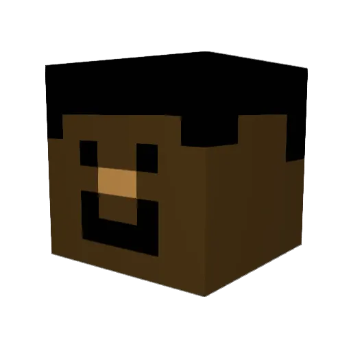 JHeebs22 Minecraft avatar head, 3D render