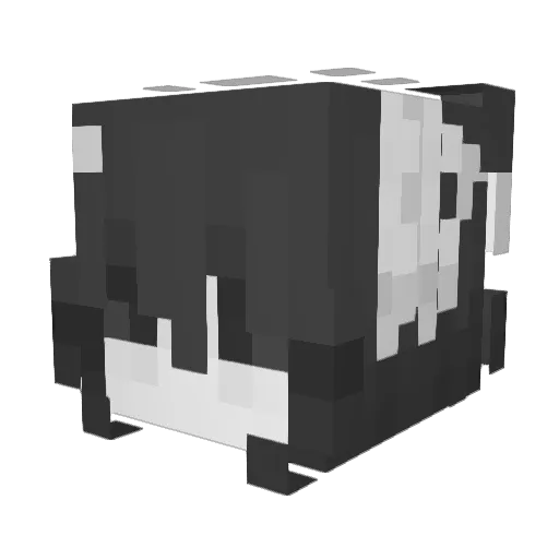JIALINX Minecraft avatar head, 3D render