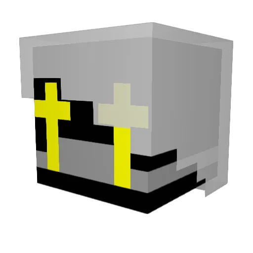 JIEYUFISH Minecraft avatar head, 3D render